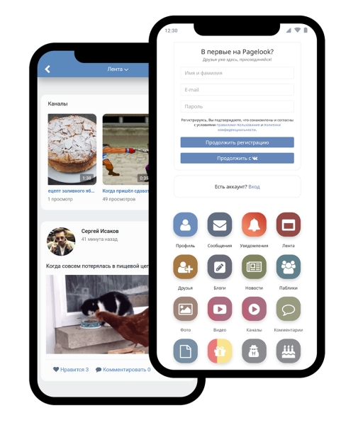 DST Global запустили мобильное приложение для Социальной сети Pagelook